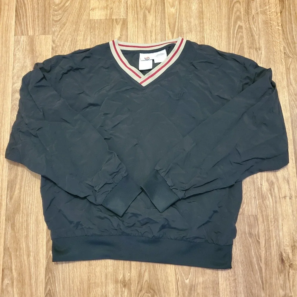 Vintage Burger King Manager‎ Windshirt Adult Small Pullover Embroidered Y2K - Picture 2 of 8